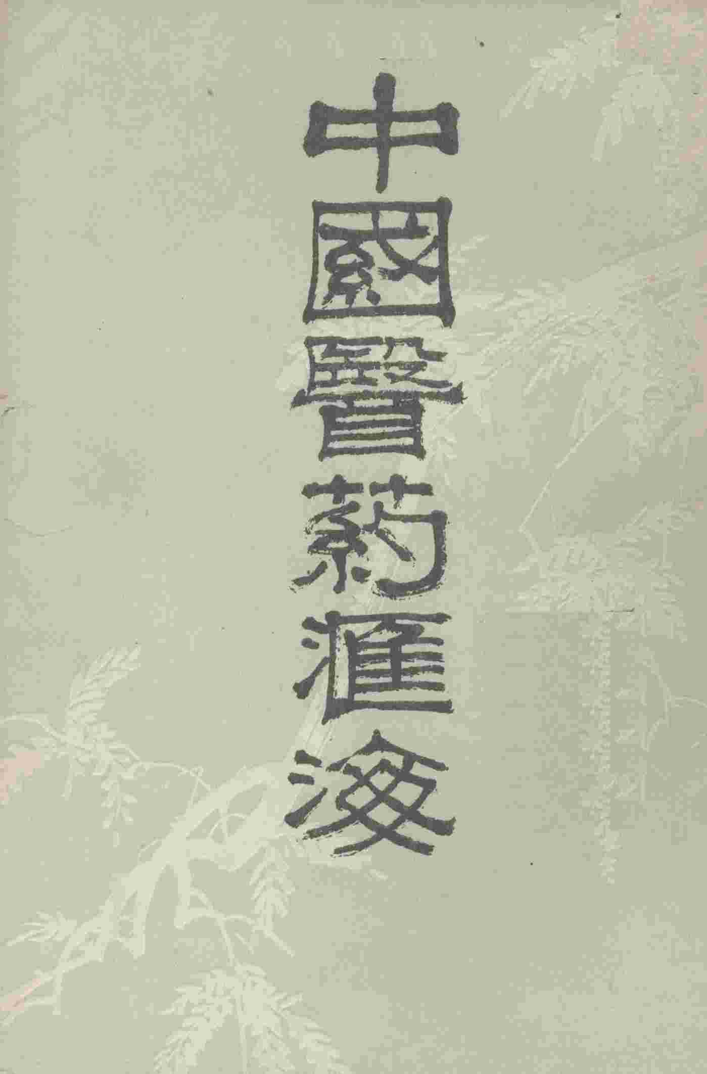 中国医药汇海  17